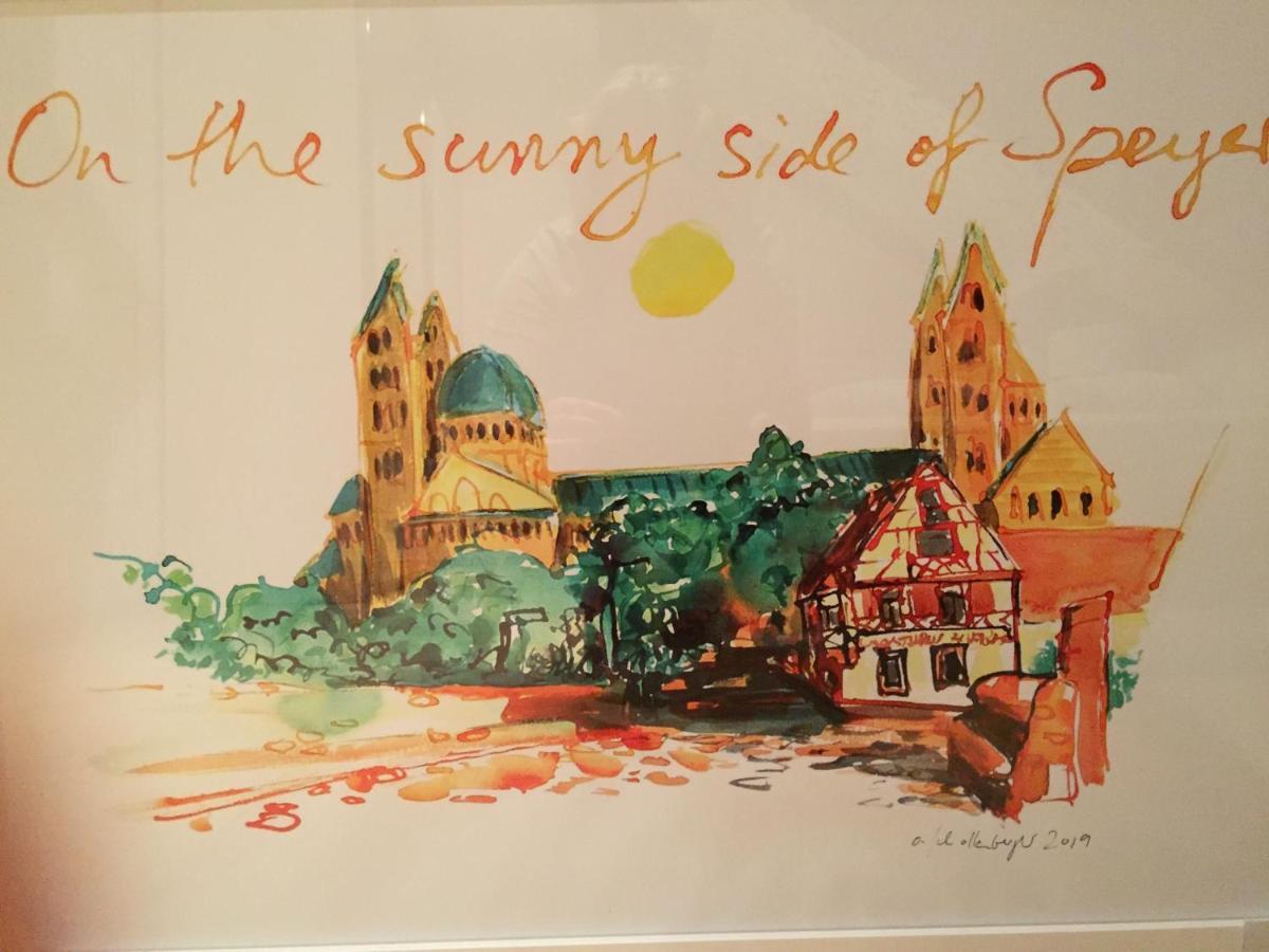Ferienwohnung Finkenschlag Speyer Esterno foto